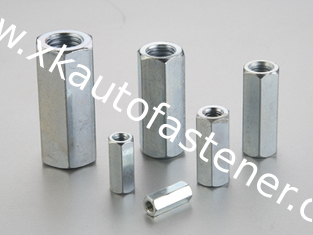 China hexagon long nuts DIN6334 supplier